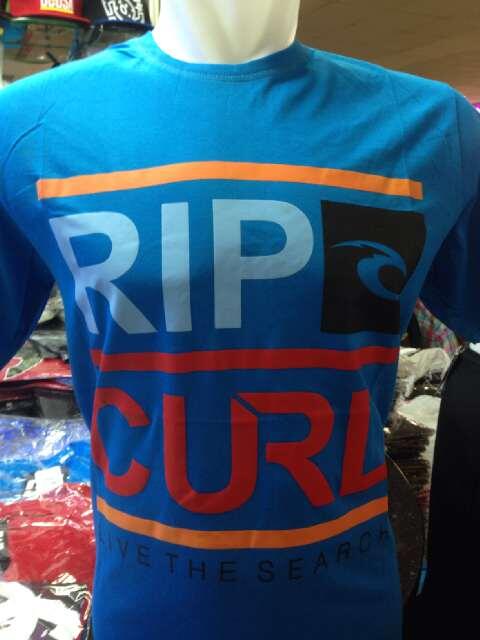KAOS DISTRO RIPCURL WARNA BIRU,,