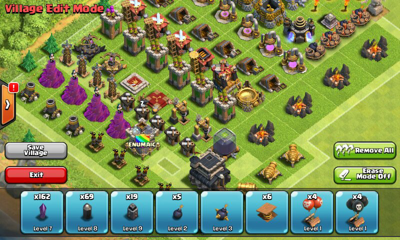 di jual akun COC TH 9.