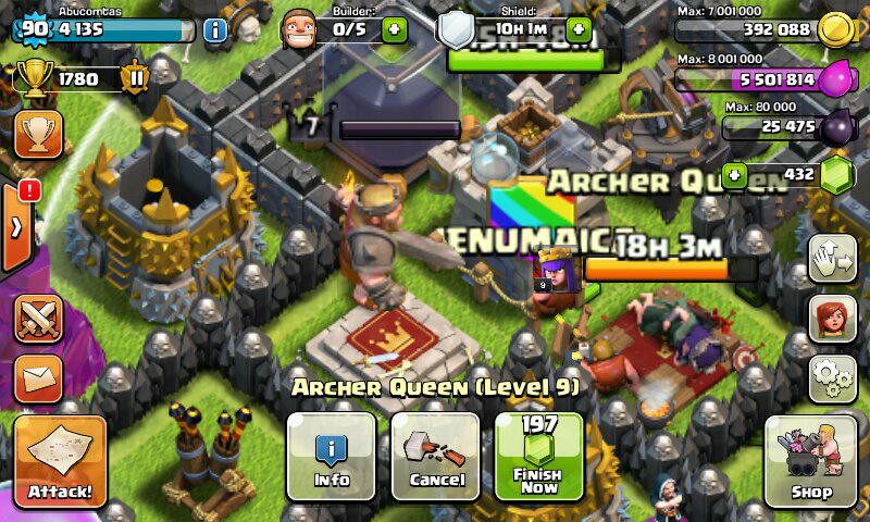 di jual akun COC TH 9.