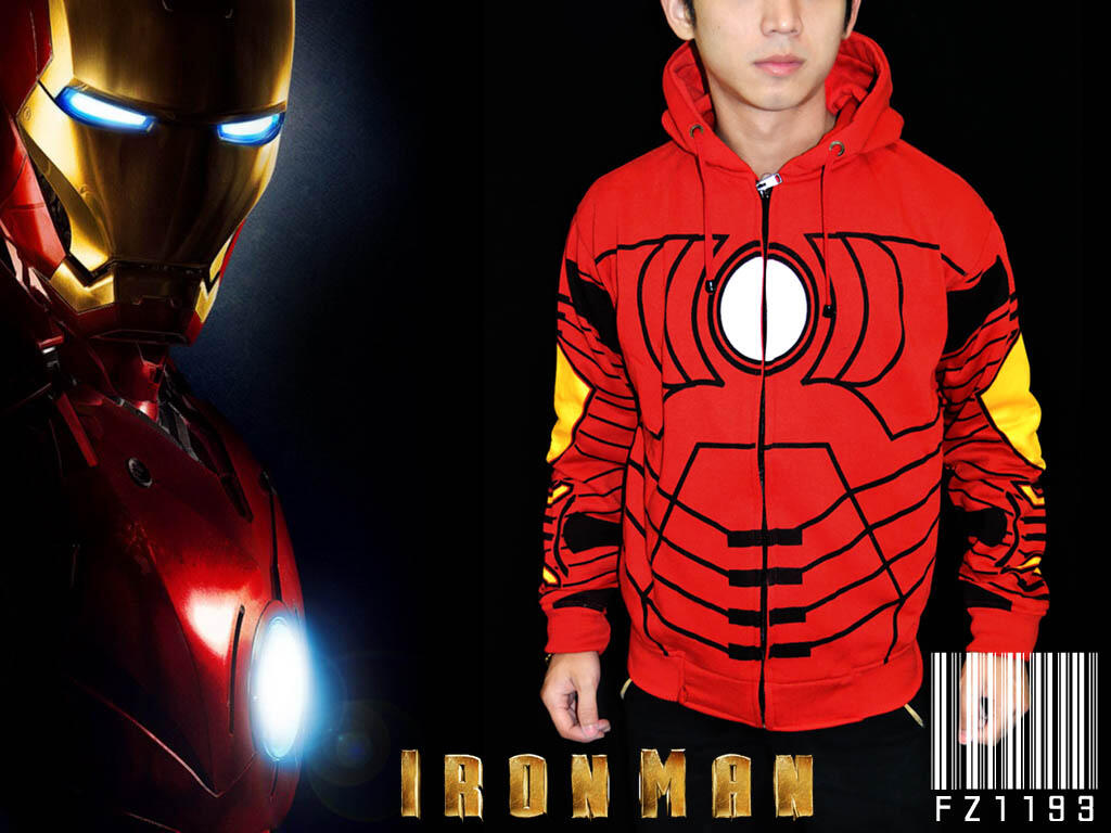 Jual Jaket Edisi SuperHero Captain America dan Iron Man