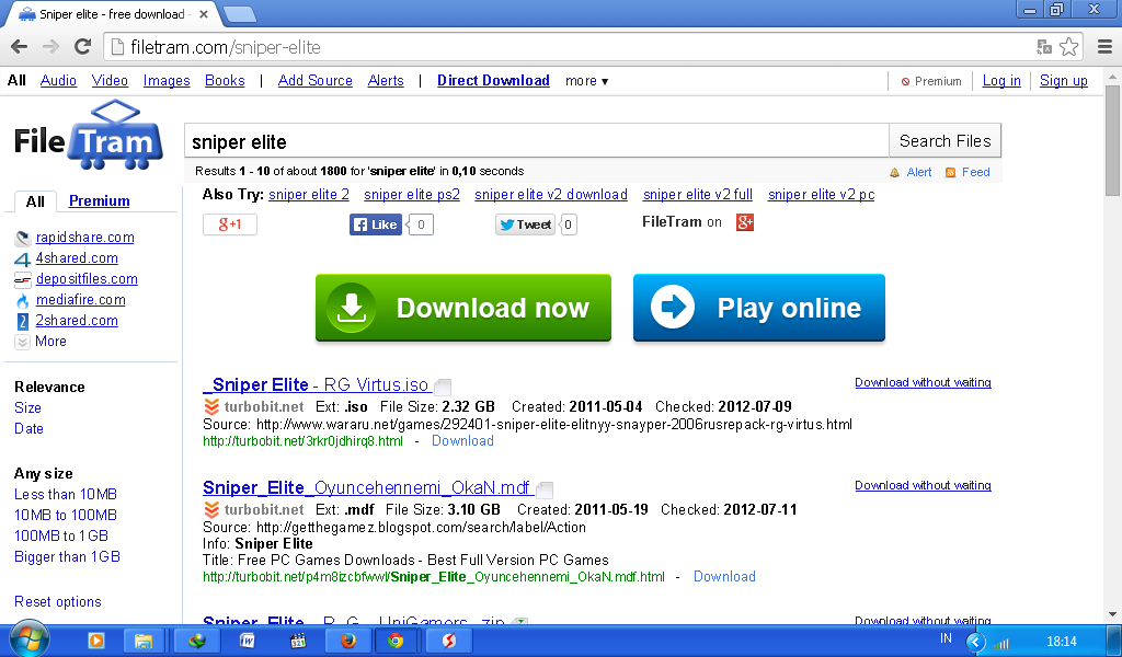 cara download file(film, game, etc) dengan mudah