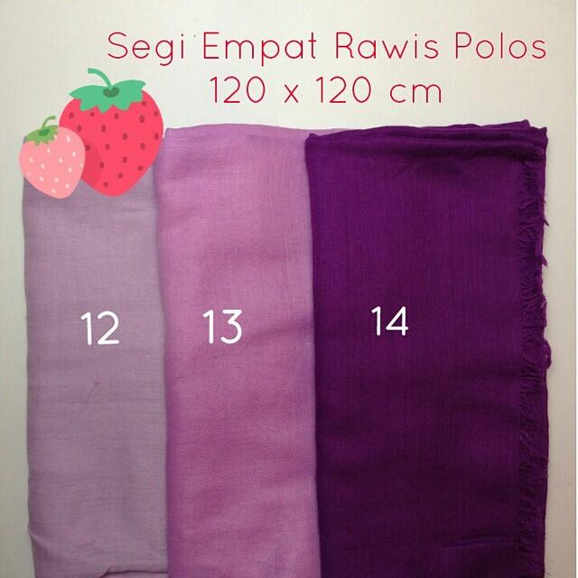 Segi Empat Rawis Polos, gak panas mudah dibentuk :)