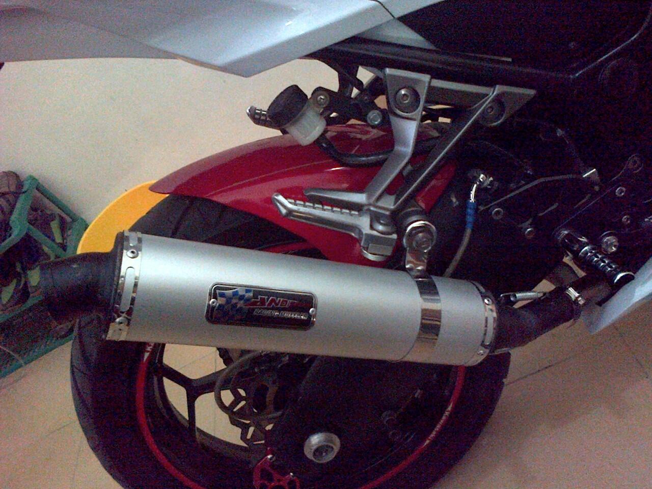 knalpot custom ninja 250fi/R jogja