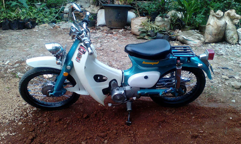 Terjual JUAL HONDA ASTREA STAR C100 MODIFIKASI SELOLI CUB 