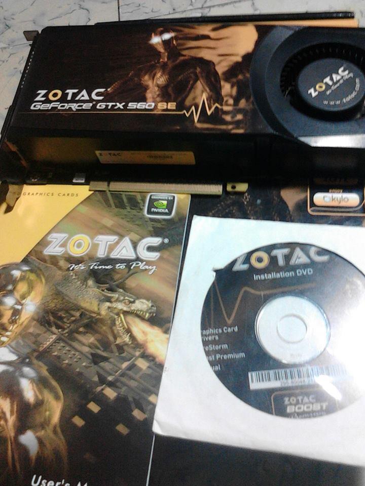 VGA ZOTAC GTX 560 SE