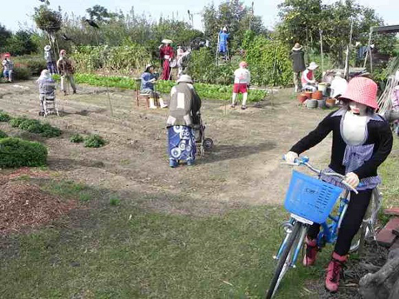 Orangan Sawah Yang Tidak Disukai Burung, Tapi Menjadi Daya Tarik Wisatawan