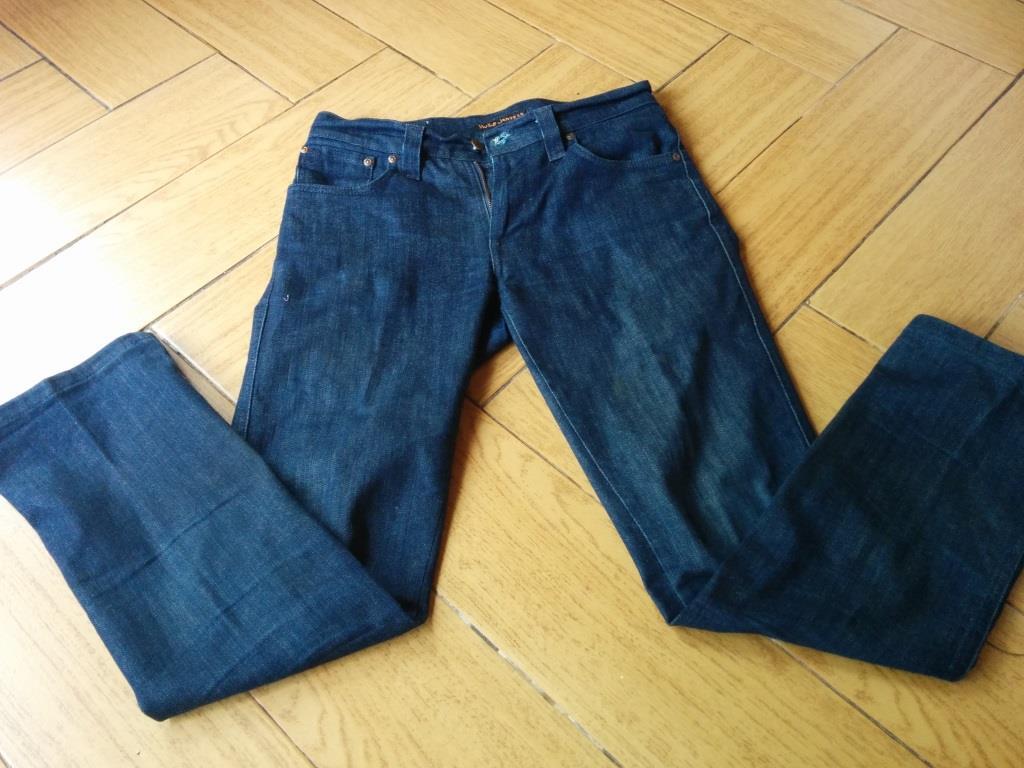 2nd Nudie Dry Jeans Slim Jim 100% Original