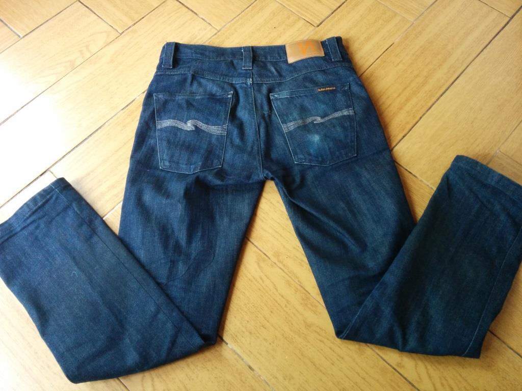 2nd Nudie Dry Jeans Slim Jim 100% Original