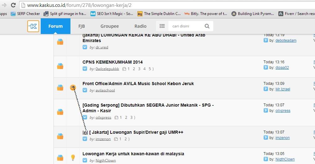 Penampakan Aneh di Kaskus