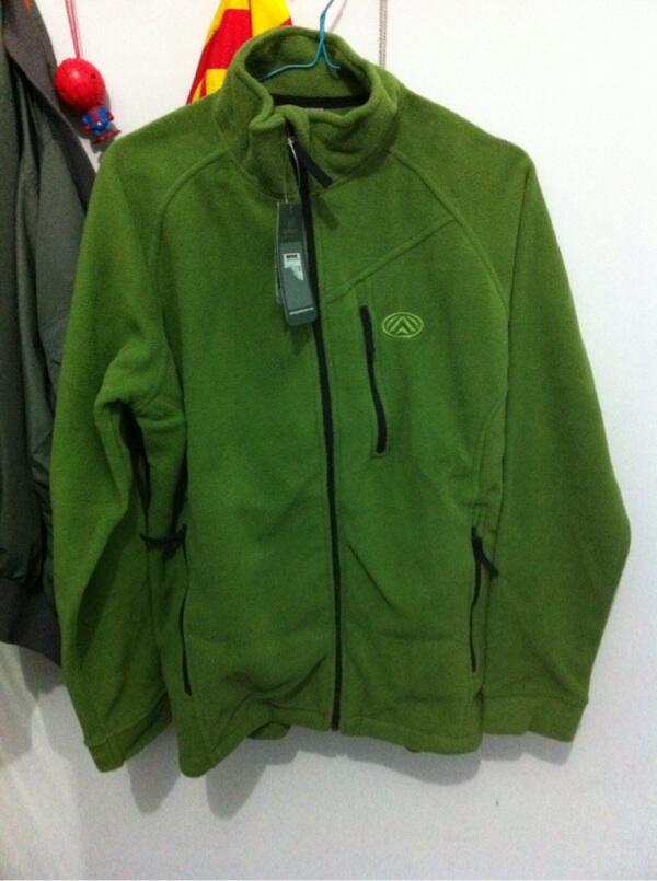 Jaket blazer fleece Eiger bahan polar, original new BANDUNG
