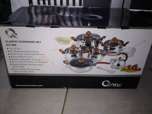 Oxone Classic Cookware Set OX-966 CUMA RP.630.000