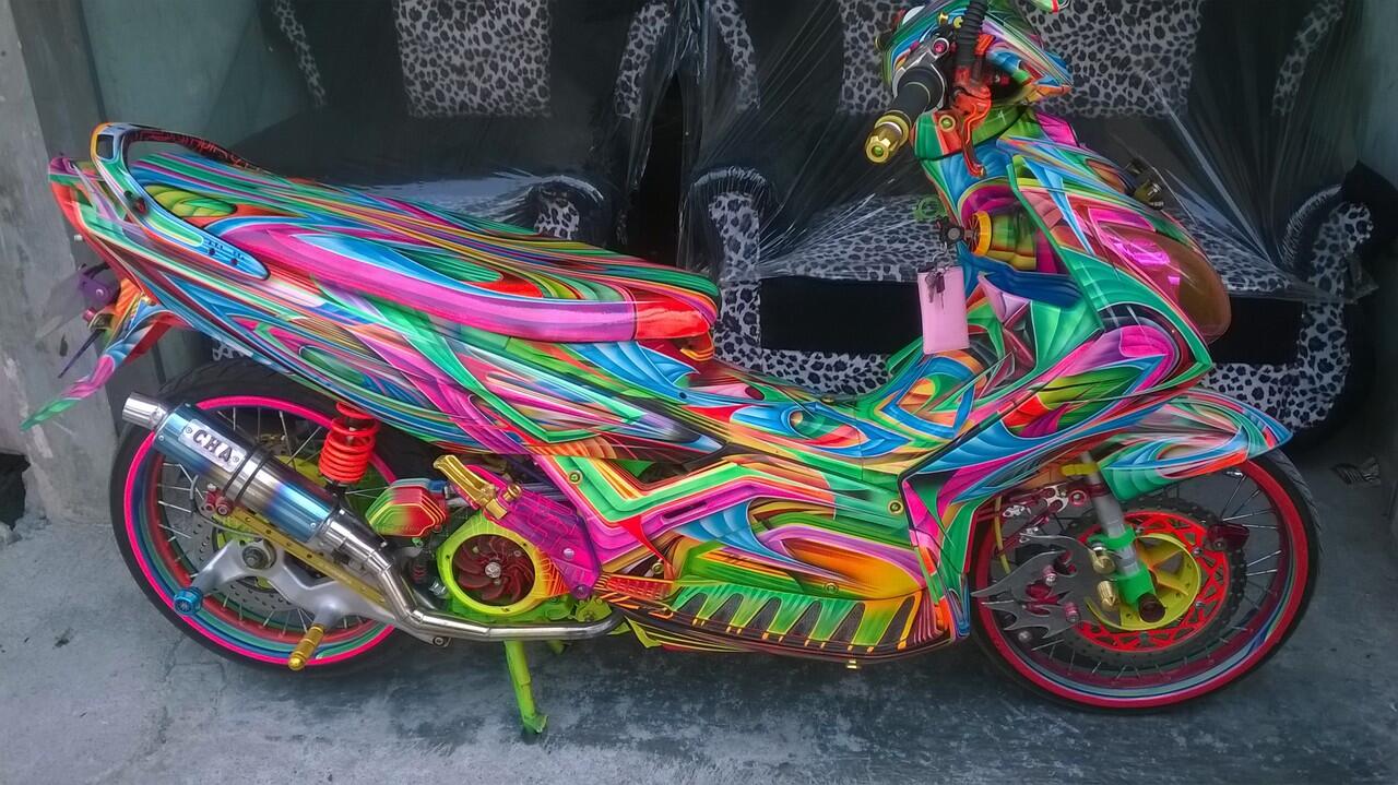 Terjual Jual Yamaha Nouvo Z 2005 Modifikasi KASKUS