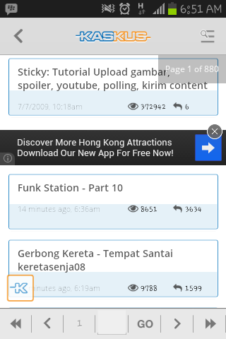 &#91;WTA&#93; Sekarang KASKUS app banyak iklan