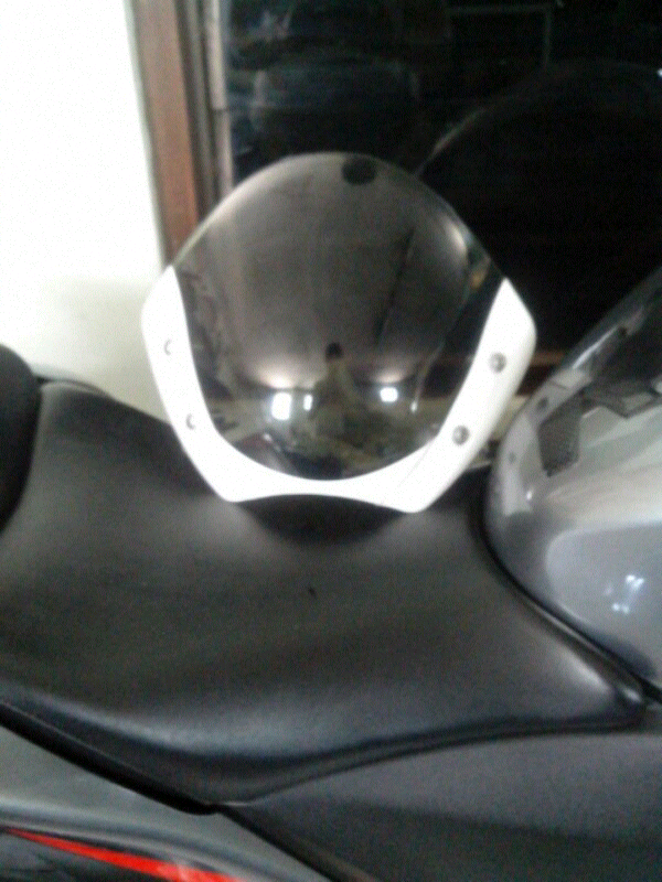 wind screen visor matic honda scopy