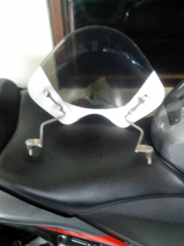 wind screen visor matic honda scopy