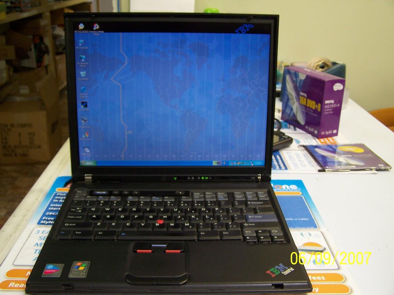 &#91;HELP!&#93; Ane punya Laptop IBM THINKPAD, DESIGNED XP PRO . DIUP KE WINDOW 7 BISA?