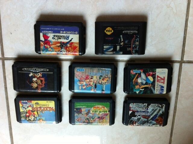 SEGA Mega Drive Games / Cartridge / Kaset Original & Fake Loose