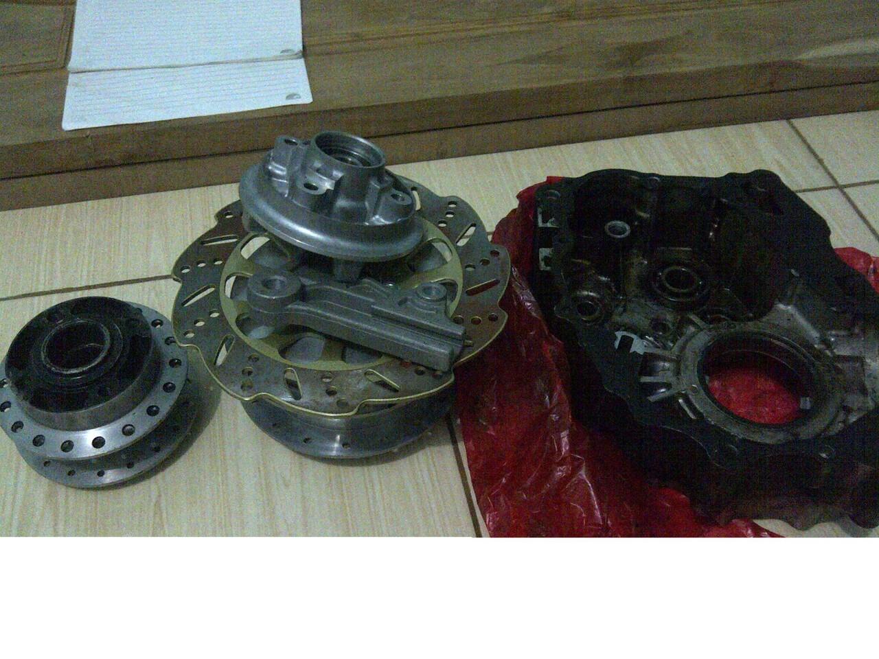 rangka cb, rangka bobber, tromol, shock belakang mx, rengkas tiger