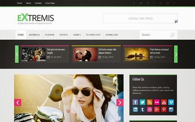 Template Gratis Blogspot Berkualitas dan Responsive