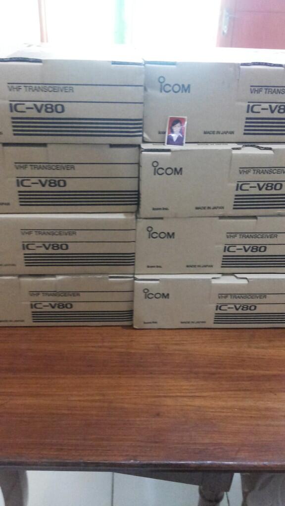 Handy Talky ICOM IC-V80 VHF 5.5 W Rapid New, Ori BERGARANSI