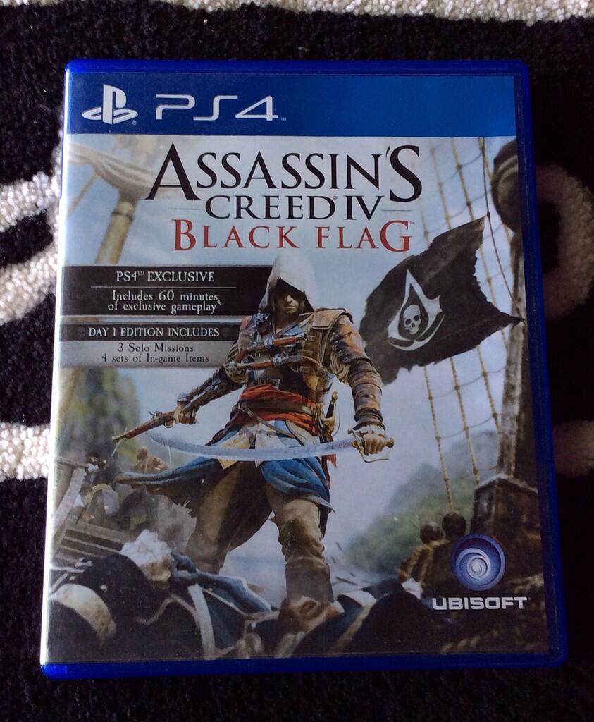 WTS BD PS4 Assasin Creed Black Flag