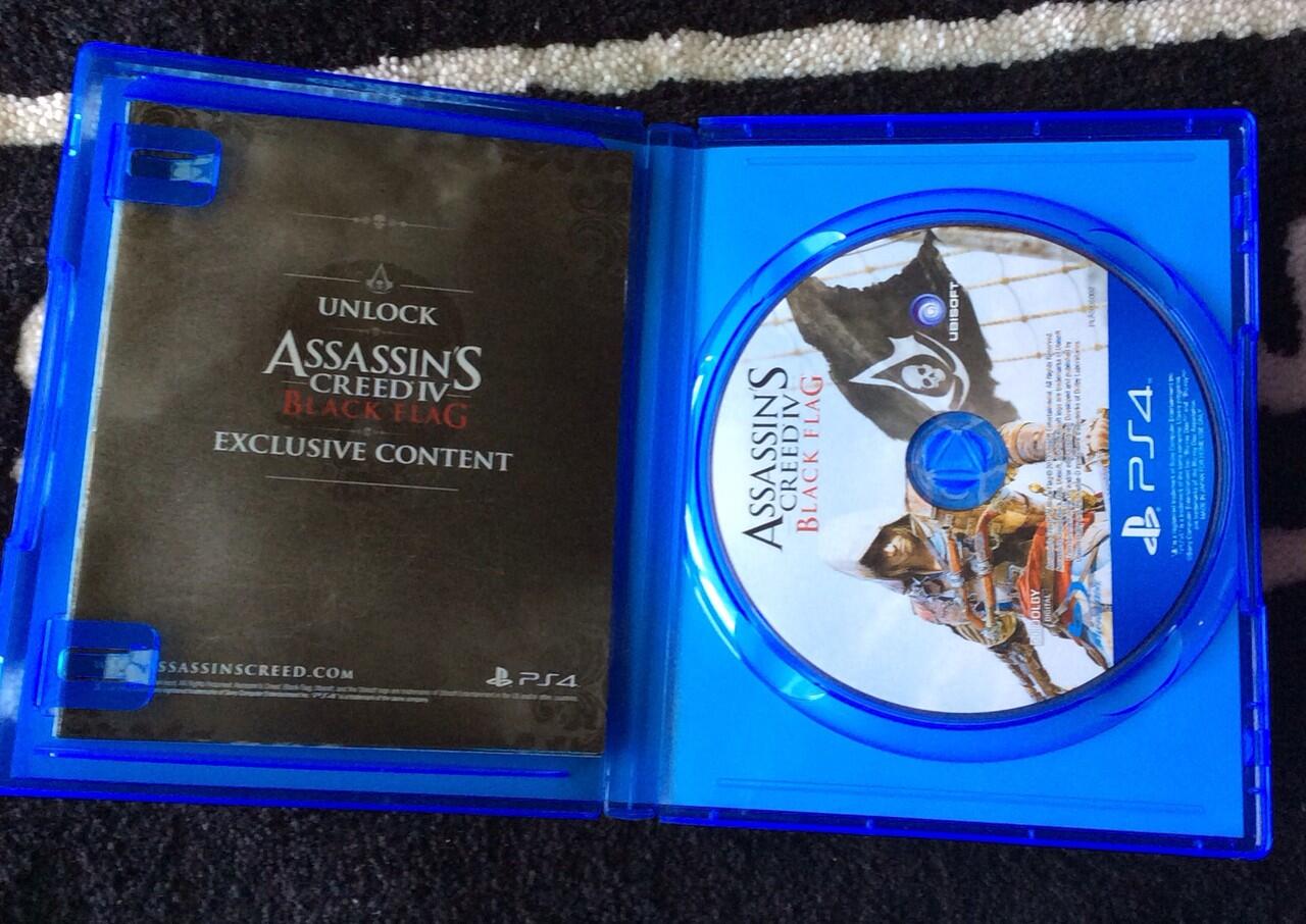 WTS BD PS4 Assasin Creed Black Flag