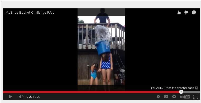 &#91;VID&#93;PASTI NYESEL BGT NE CEWEK IKUTAN ICE BUCKET CHALLENGE ALS