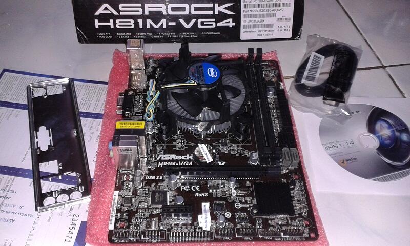 Intel G3220 feat Asrock H81M-VG4