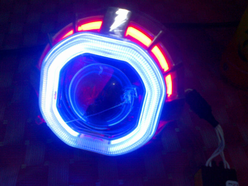 Projector double angel eyes tipe G1S/AES 7