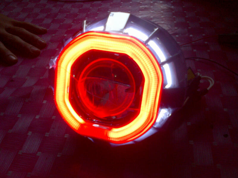 Projector double angel eyes tipe G1S/AES 7