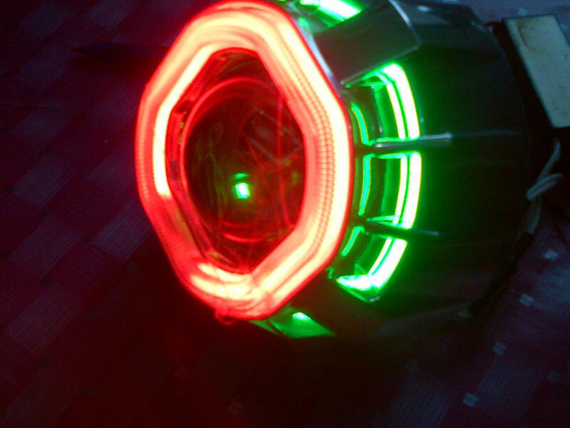 Projector double angel eyes tipe G1S/AES 7
