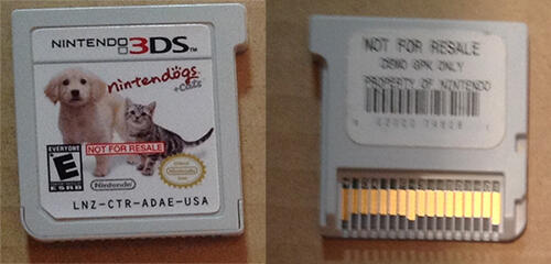 Demo game 3DS (Region USA/ASIA)