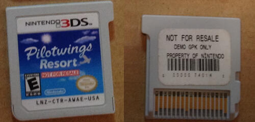 Demo game 3DS (Region USA/ASIA)