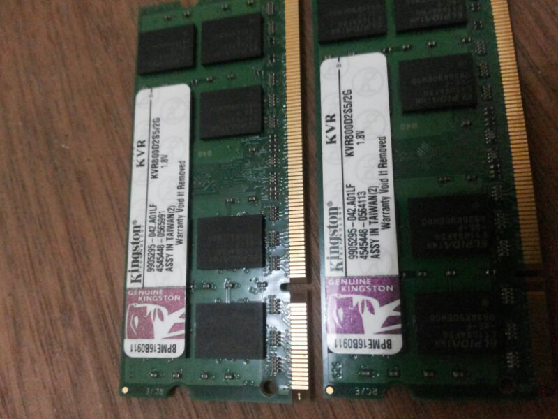 Jual memori sodim Ddr 2 2gb kingston