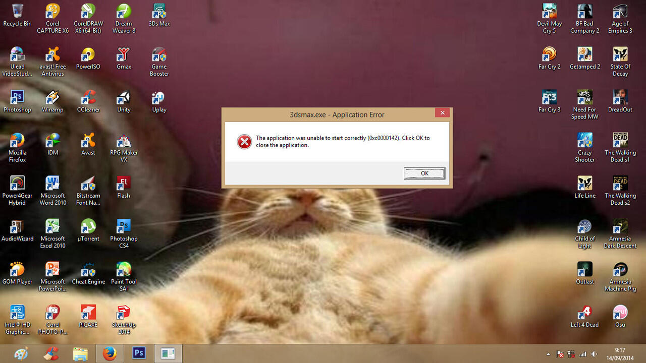 &#91;HELP&#93; 3ds max welcome screen not respond, bantu ane gan