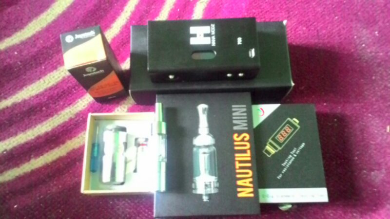 == Hana mod by cloupor /Aspire Nutilus mini/Joytech e-juice =='˚˚˙