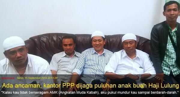 Ada ancaman, kantor PPP dijaga puluhan anak buah Haji Lulung