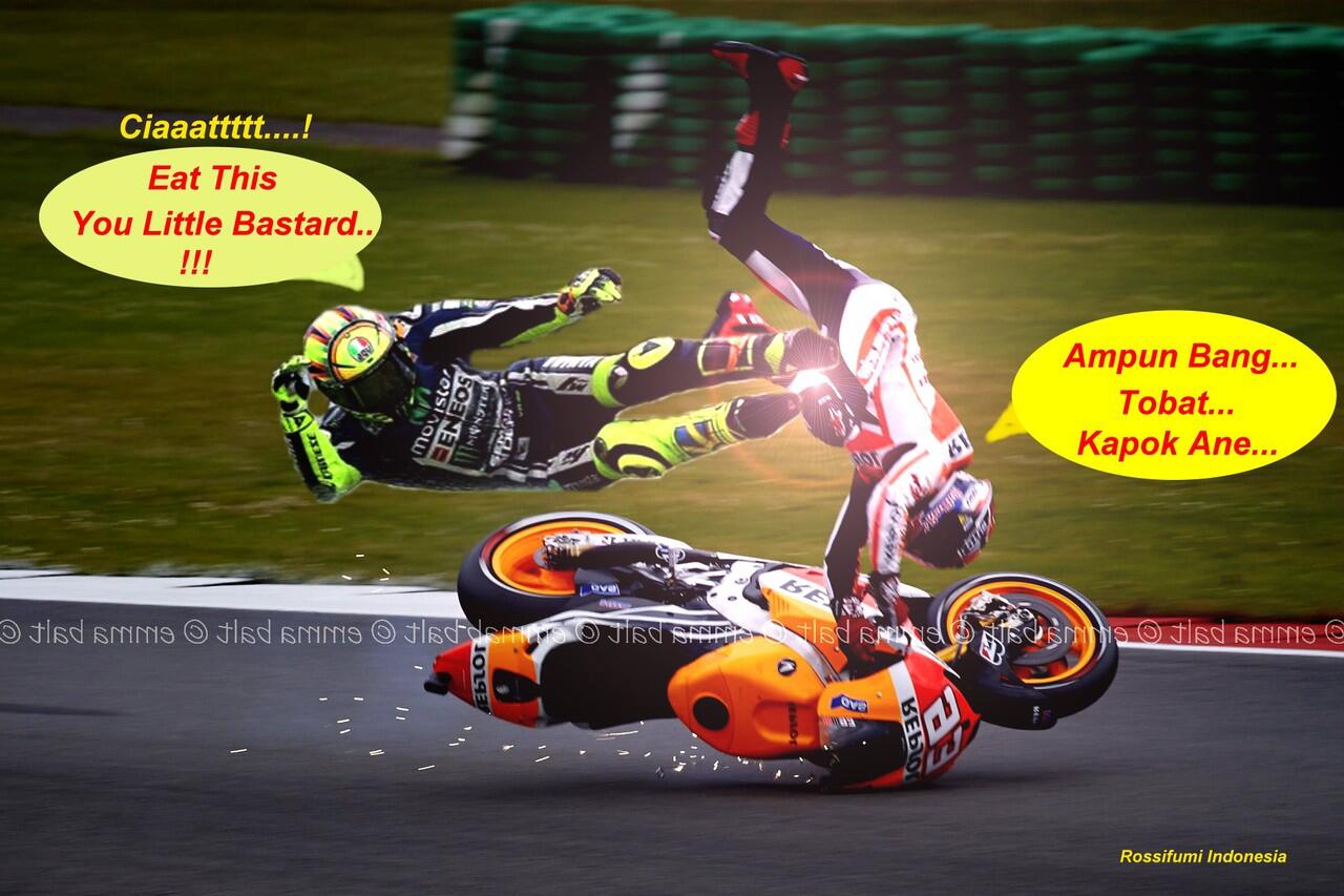 Gambar Lucu Valentino Rossi Kalah Update Status