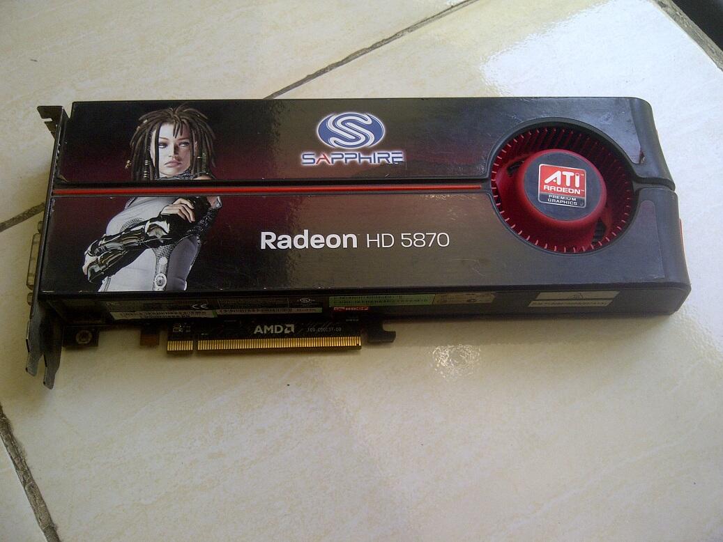 SAPHIRE HD 5870 BATA setara 6950 batangan, MURAH, KENCENG, REKBER, garansi, SAPPHIRE