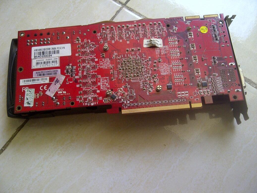 GPU HI-END POWERCOLOR 6950, FULLSET, SEGEL UTUH, TERMURAH, REKBER, garansi personal