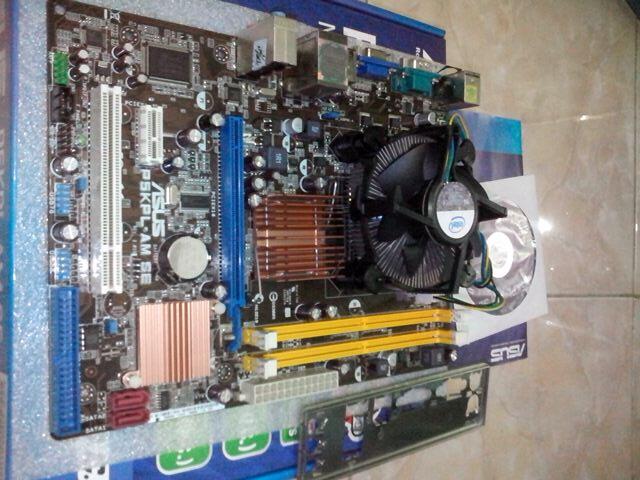 Mobo Asus P5KPL-AM SE + Core 2 Duo E7500 2.93ghz