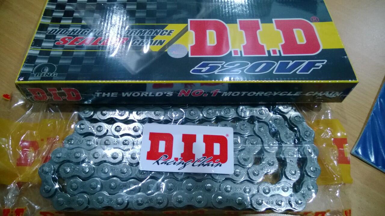 Terjual RANTAI GOLD / EMAS D.I.D RACING CHAIN MADE IN 