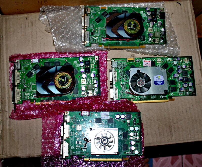 JUAL VGA GRAFIS NVIDIA QUADRO FX-3500 DAN FX-3700 256BIT