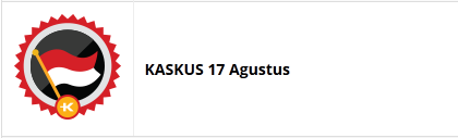 Jenis-jenis badge kaskus yang bisa agan dapatkan di KASKUS