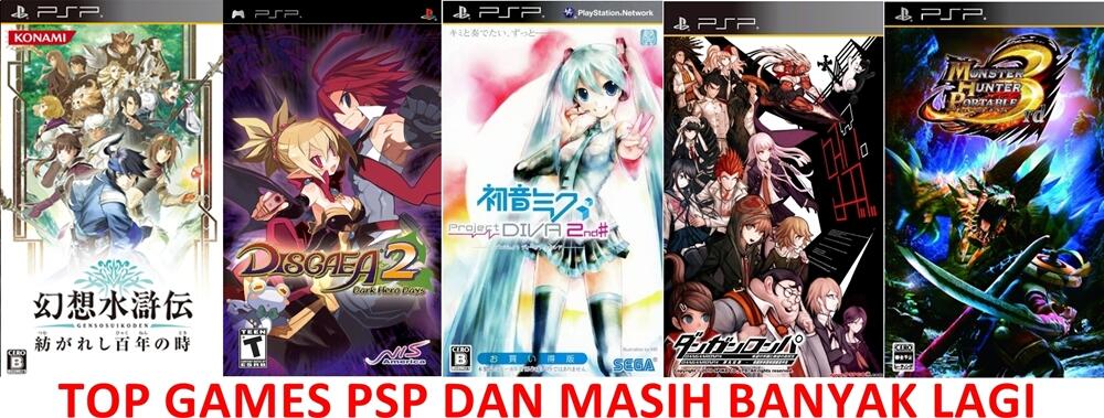 WTS KOLEKSI : ANIME, MOVIE & GAME PS3, PSP, 3DS, NDS, Wii, Android Via HARDDISK