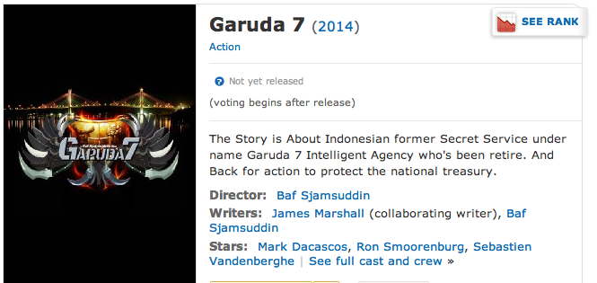 &#91;OFFICIAL THREAD&#93; GARUDA 7 (The Expandables versi Indonesia) 2014