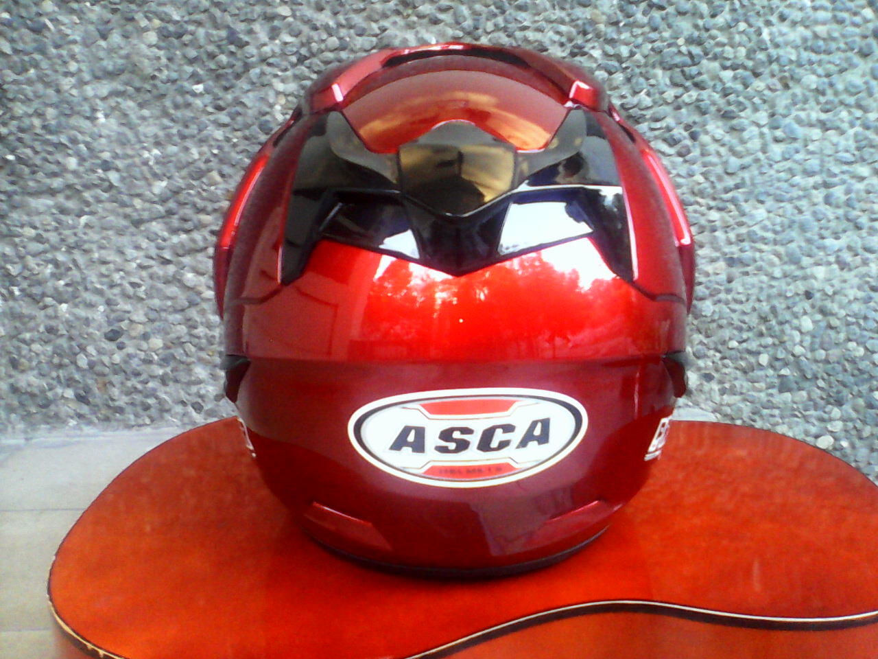 Helm ASCA Premier Double Visor Aneka Warna New