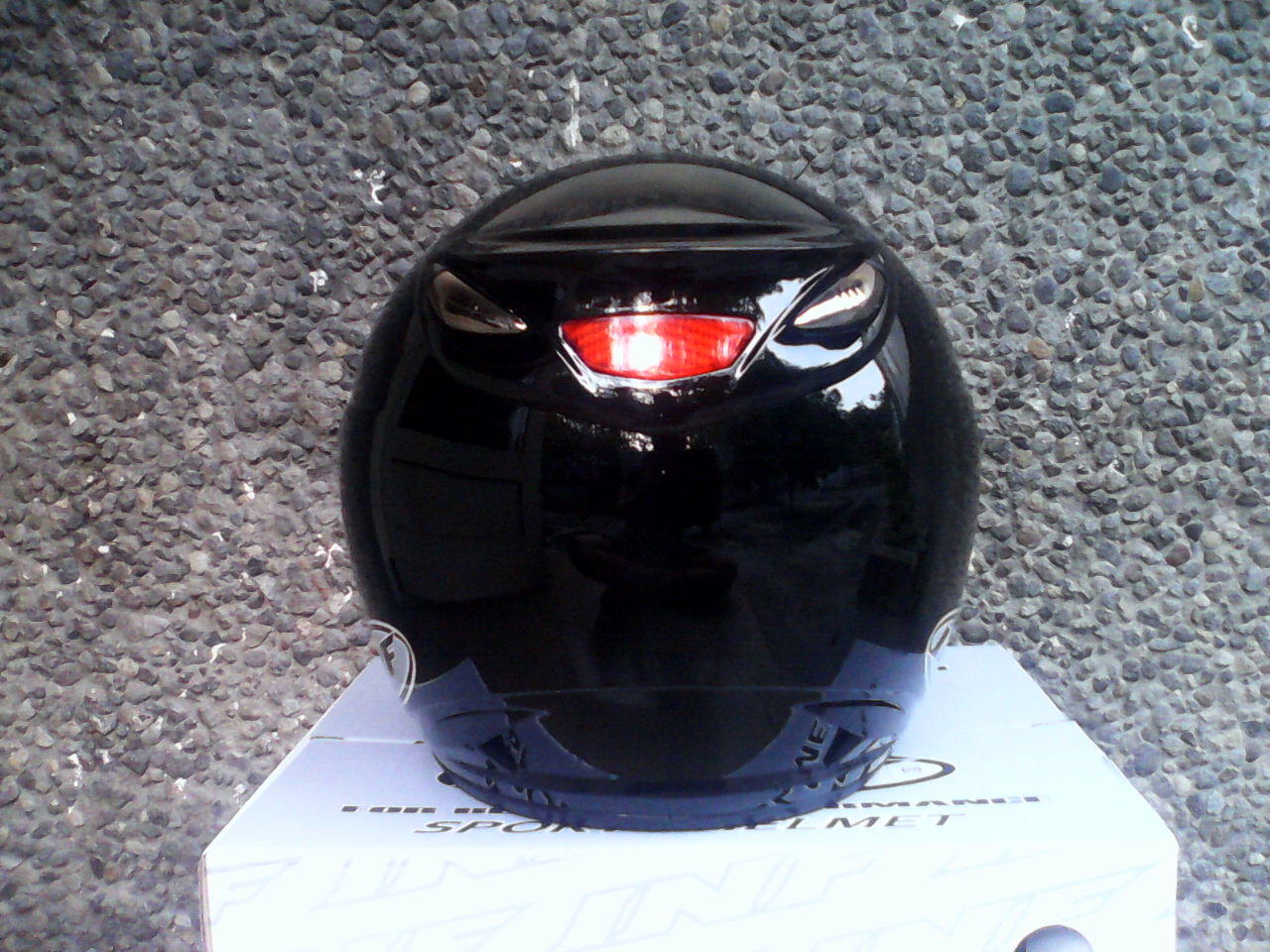 Helm INF Centro Hitam New