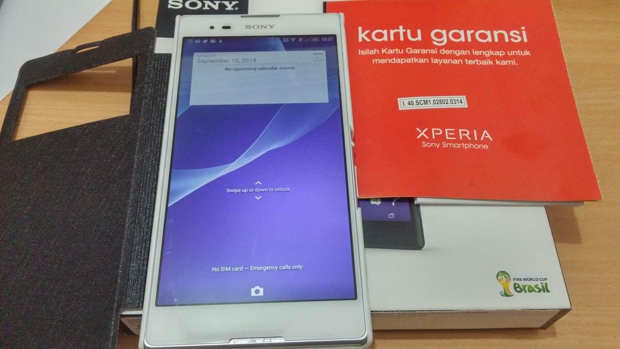 Sony T2 ULTRA DUAL SIM PUTIH BANDUNG