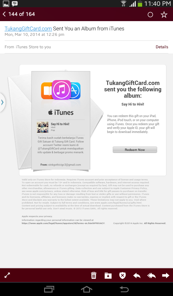 ►►► Jasa Beli iTunes Gift Card Indonesia Dijamin Original & Legal by oink_gothic ◄◄◄